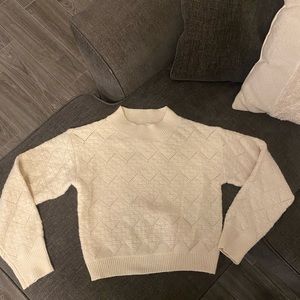 Cream Sweater Free People